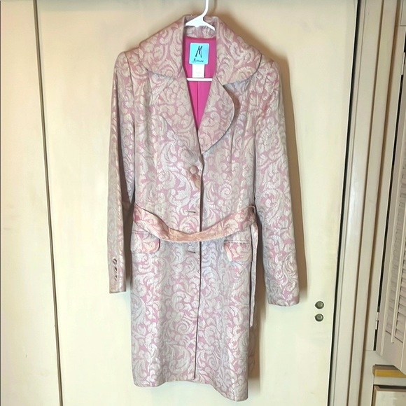 Marciano Pink and Cream Coat NWOT size medium - Picture 1 of 9
